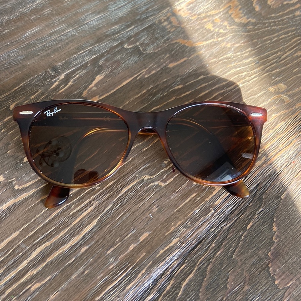 Ray-Ban tortoise sunglasses